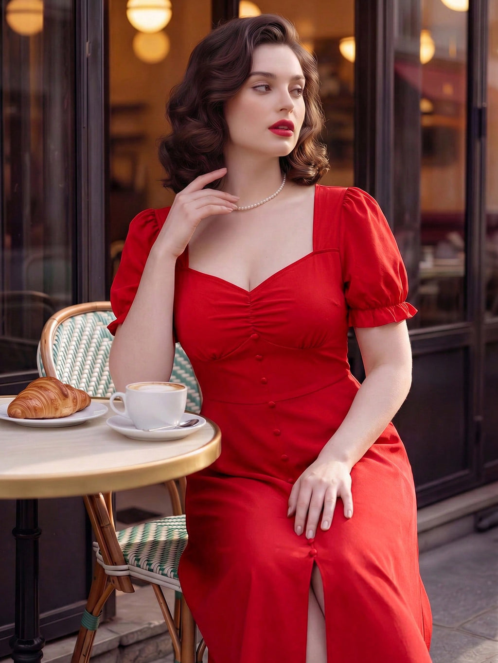 Robe Rouge référence 941 – vue 3