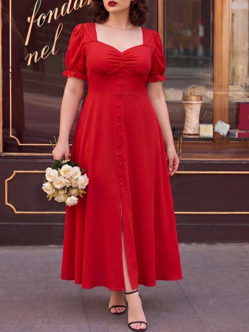 Robe Rouge référence 941 – vue principale