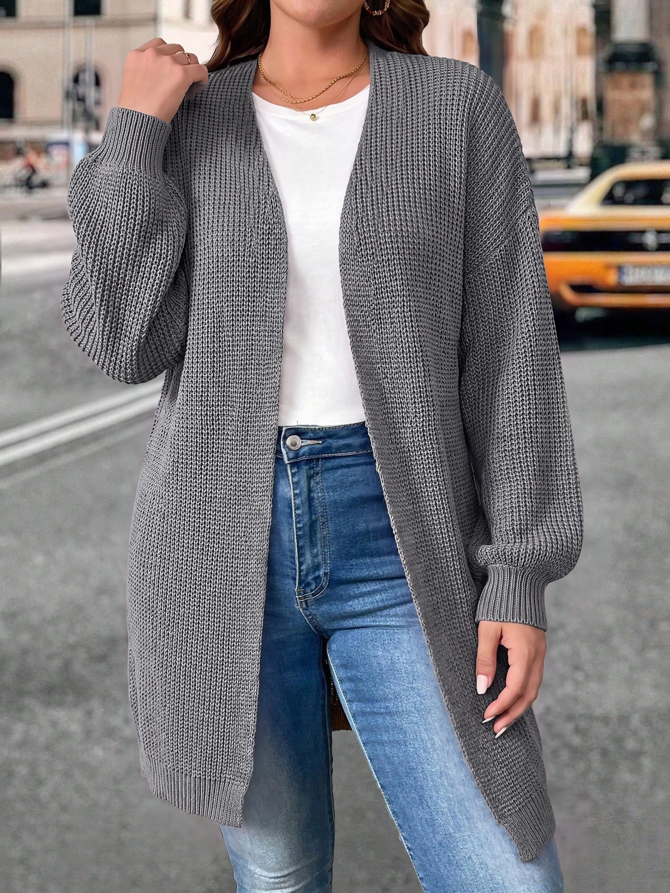 Cardigan Gris référence 505 – vue 4
