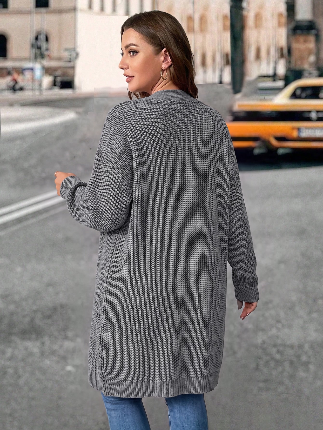Cardigan Gris référence 505 – vue 3